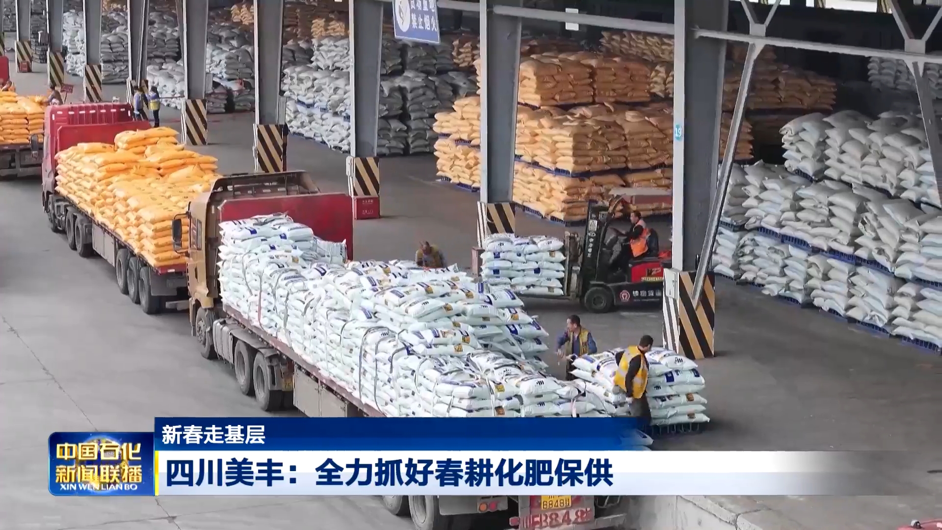 中国石化新闻联播：太阳集团全力抓好春耕化肥保供